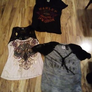 Harley-Davidson Black Short Sleeve Tee